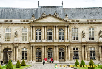 Hotel de Soubise - This was once one of the finest hotels in Paris